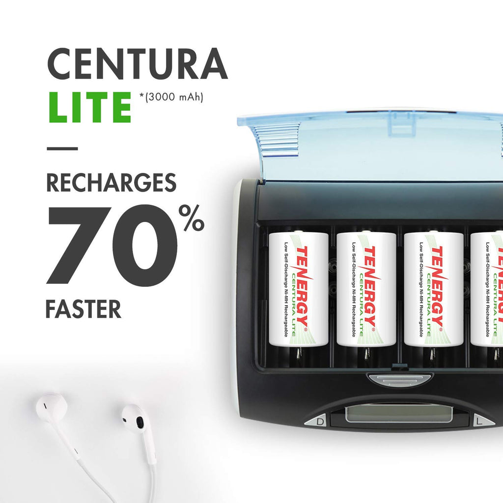 1.2V NiMH Rechargeable D Battery 8 Pack L4266