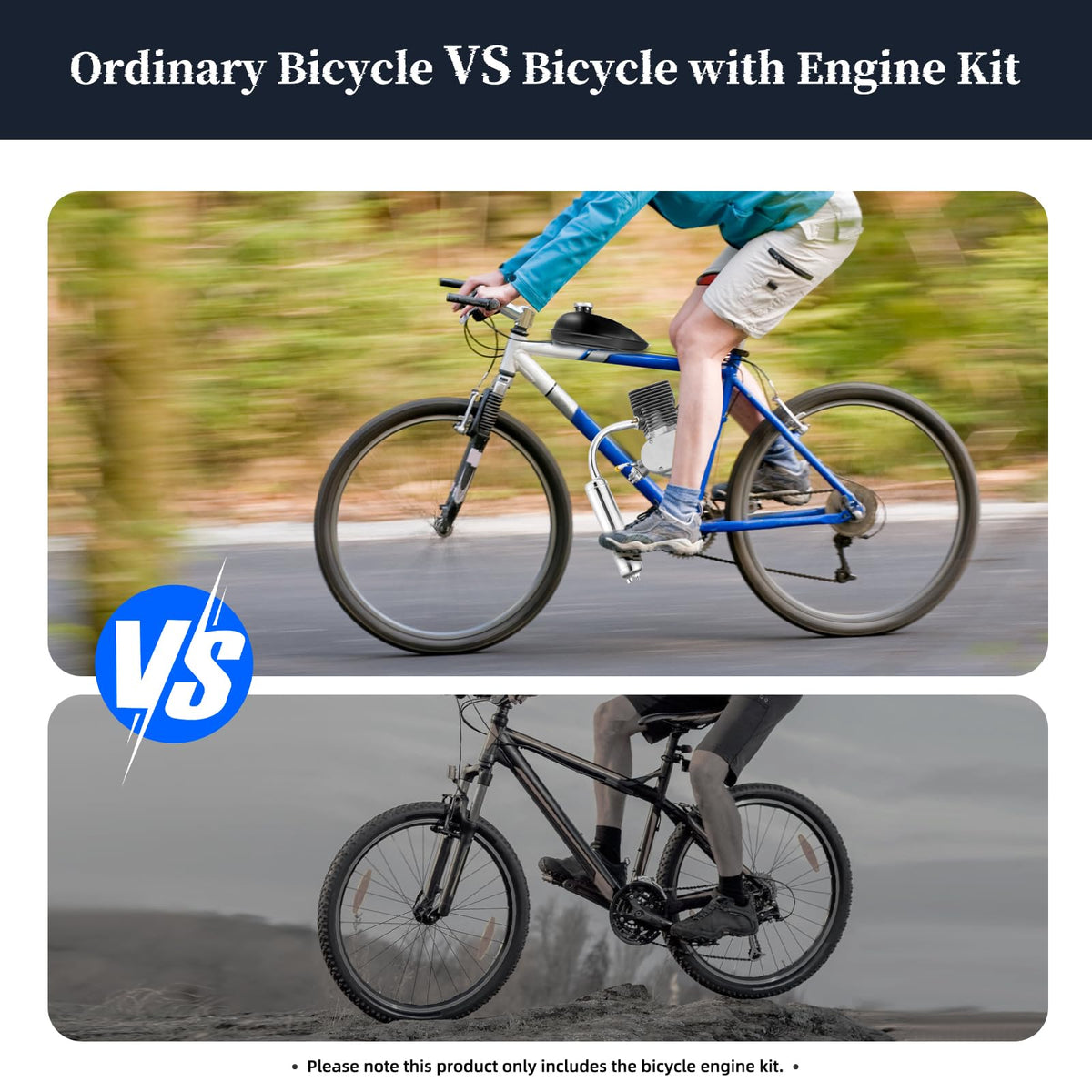 2 Stroke 100CC Bicycle Engine Kit with 36 Tooth Sprocket I1800