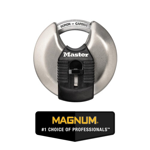 2-3/4-inch Wide Stainless Steel Disc Padlock X538077