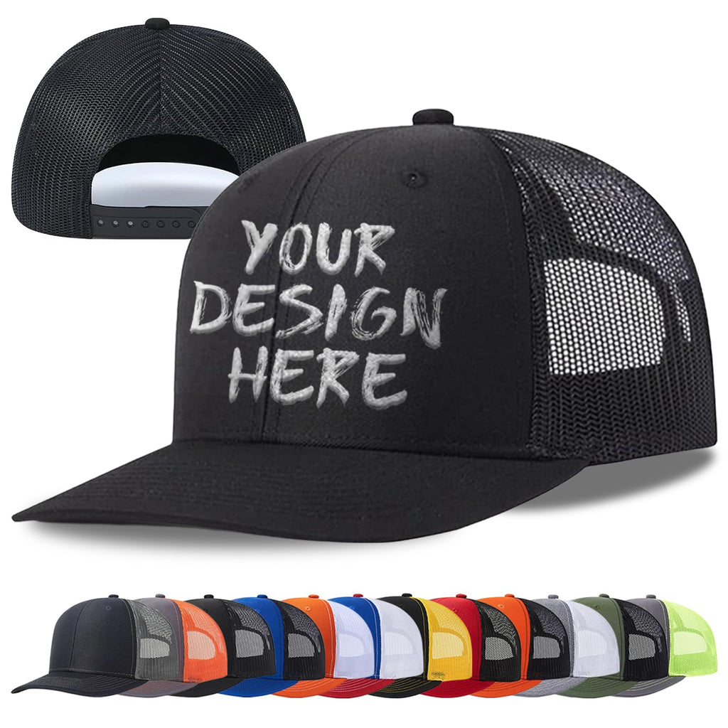 Custom Trucker Hat with Text Photo Logo L666