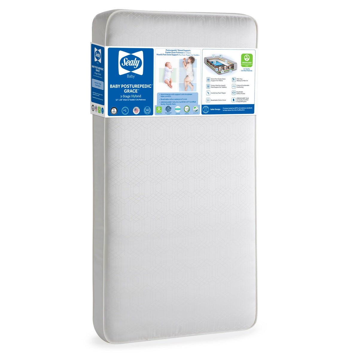 2 Stage Infant Crib Mattress P3970
