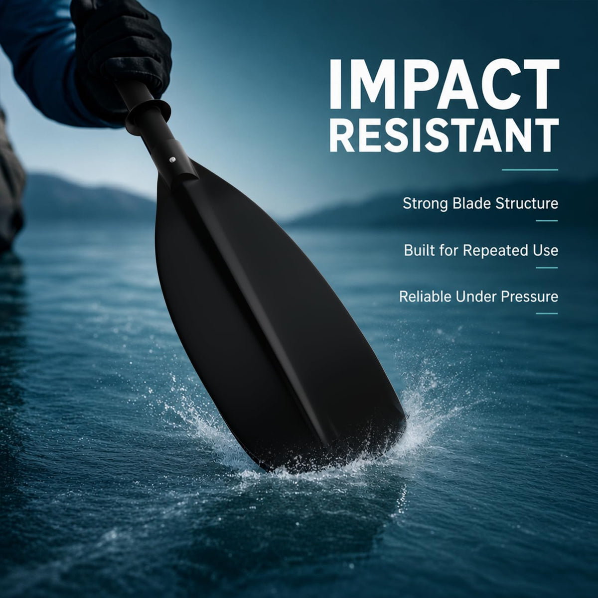 4 Piece Adjustable Kayak Paddle with Storage Bag C227851