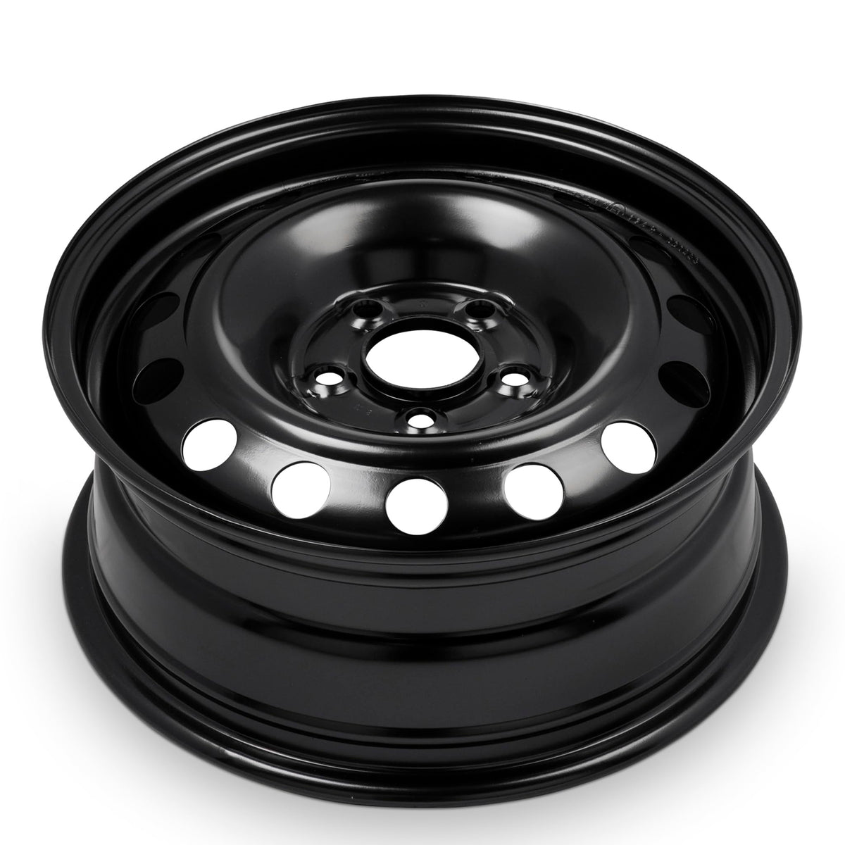 16 Inch Painted Black Car Wheel O328476