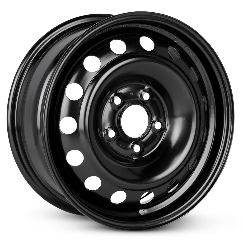 16 Inch Painted Black Car Wheel O328476