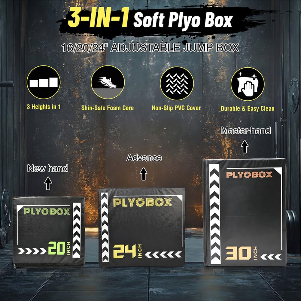 3-in-1 Foam Plyo Box H6287