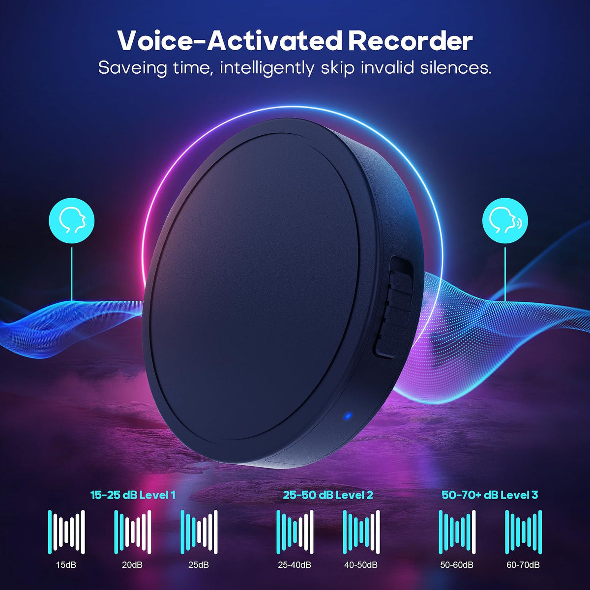 Magnetic Voice Activated Recorder F2004