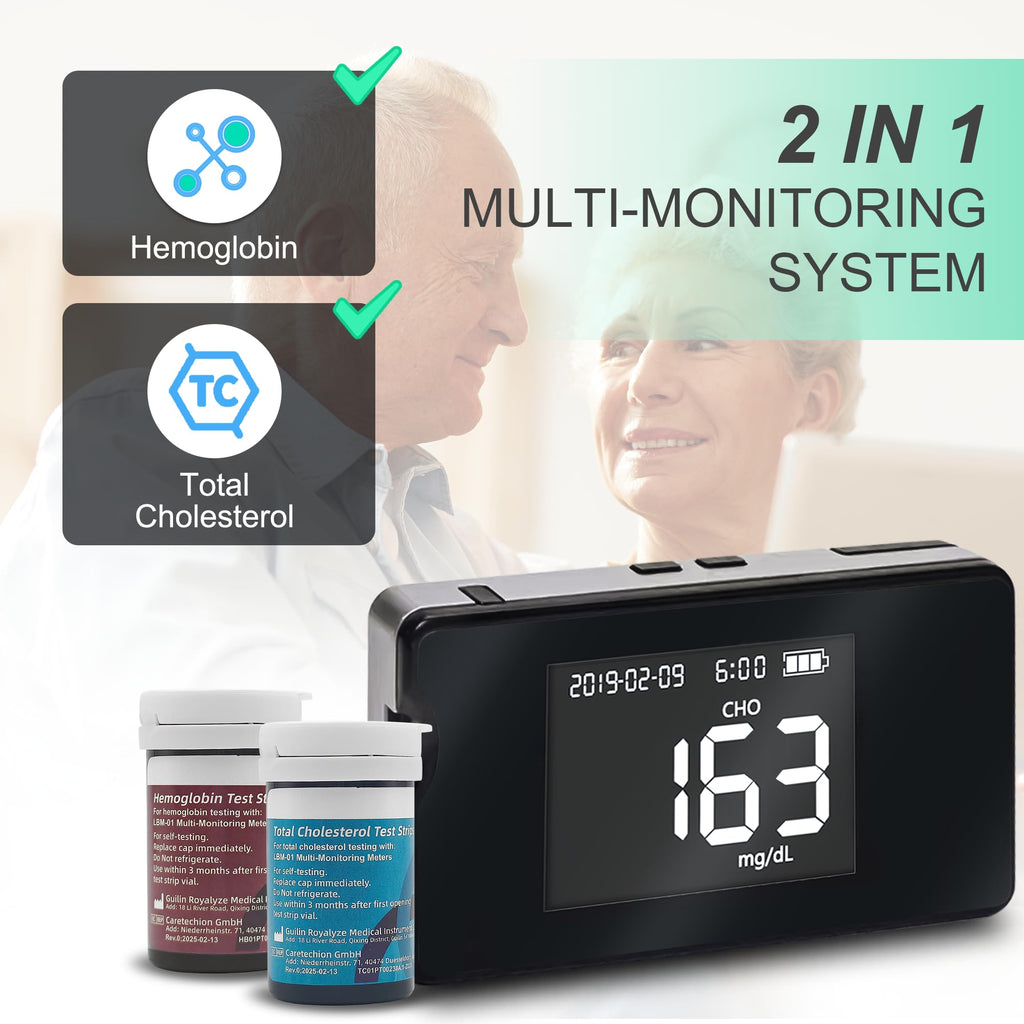 Hemoglobin Test Meter with 25 Test Strips H863