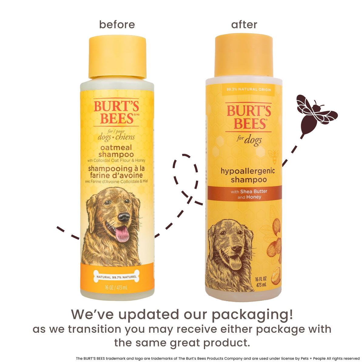 Hypoallergenic Dog Shampoo Shea Butter Honey 16 Fl Oz T5111