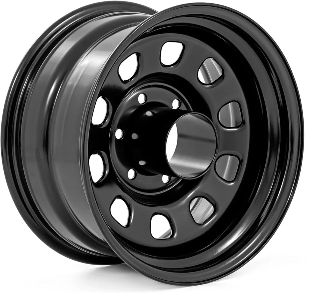 Black Steel 15x8 5x4.5 Bolt Pattern Off-Road Wheel Z46737
