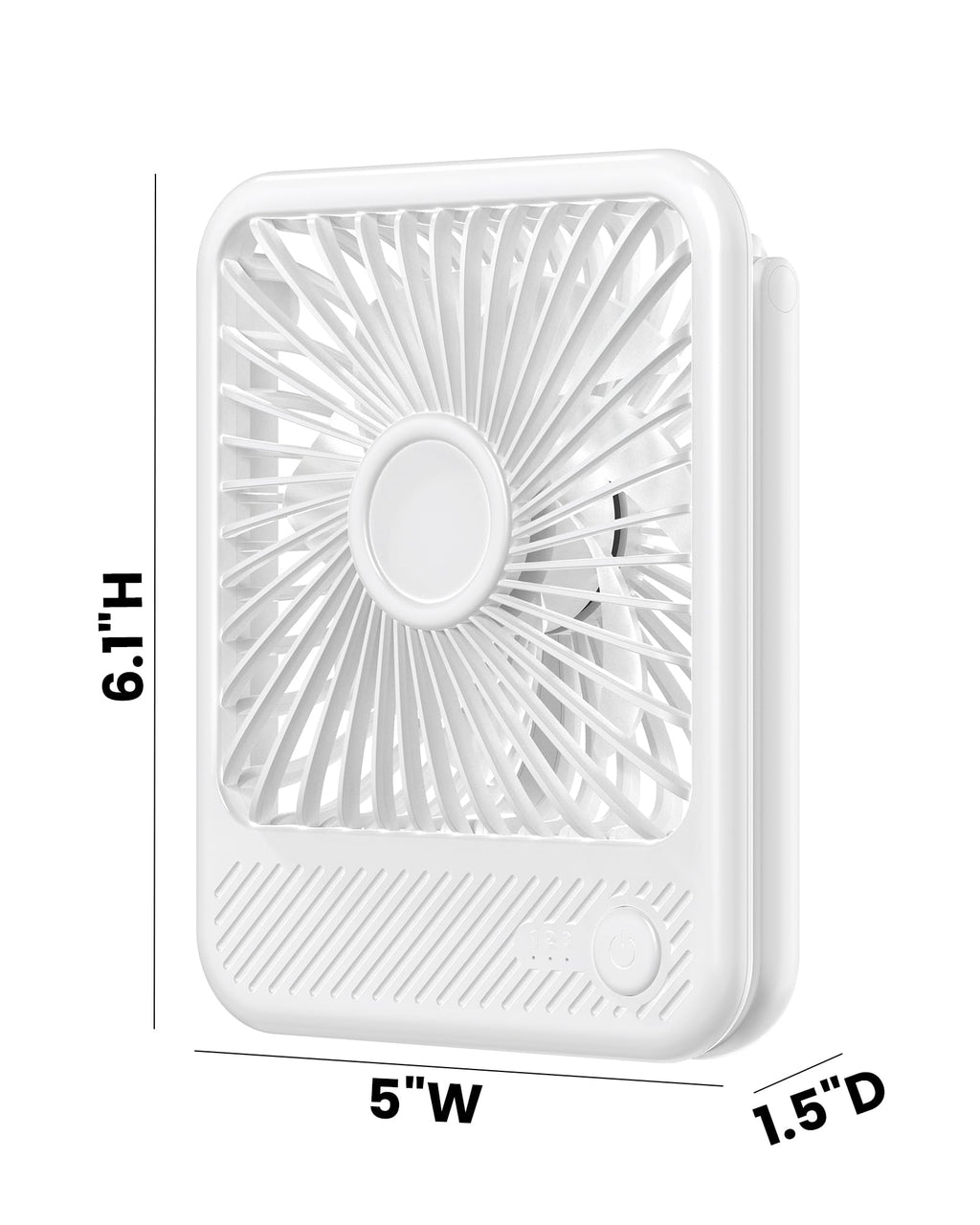 White USB Desk Fan U95599
