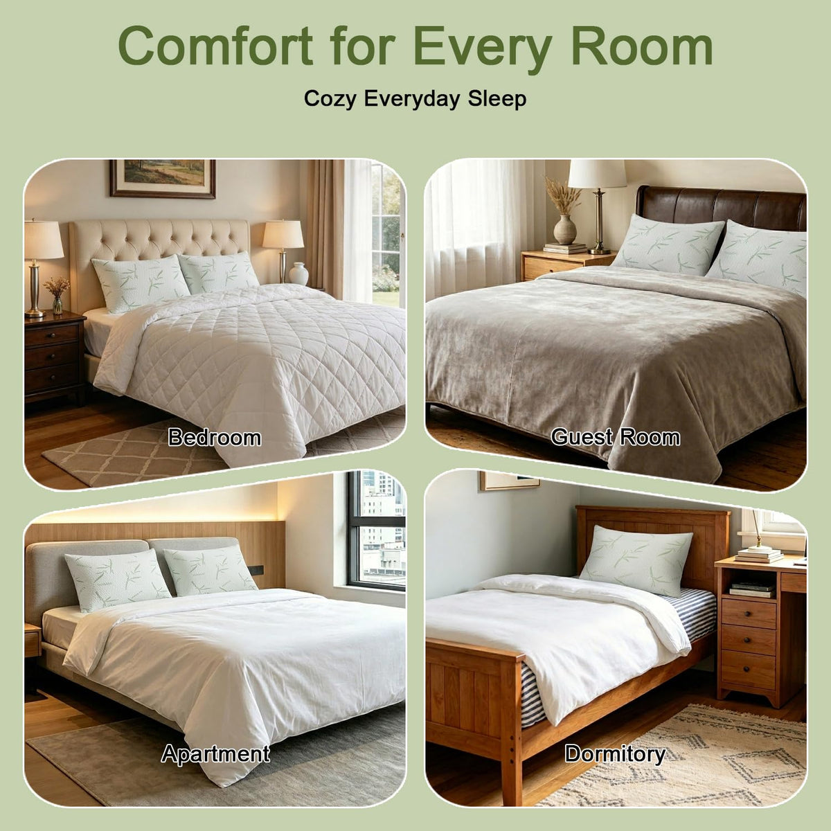 King Size Pillows Set of 2, Soft, Machine Washable K57961