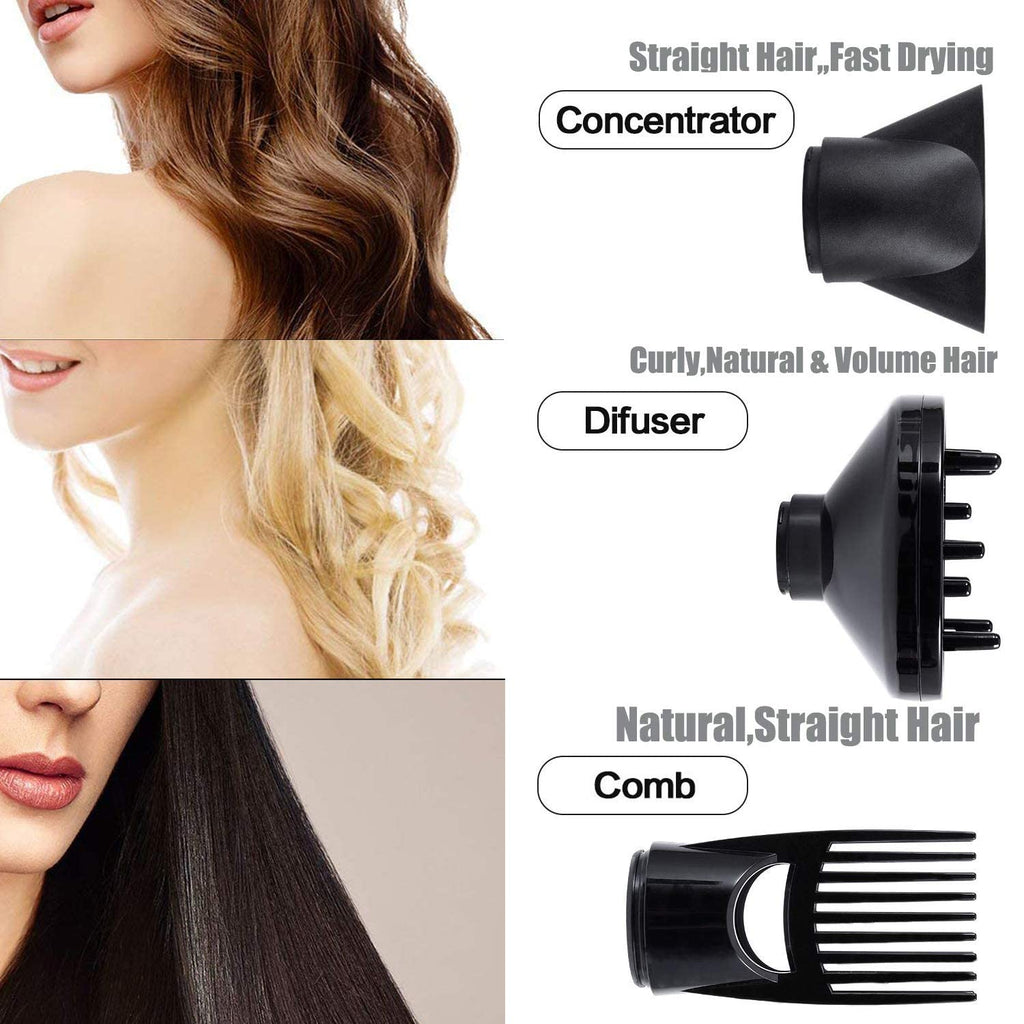 1875W Low Noise Ionic Hair Dryer Y551789