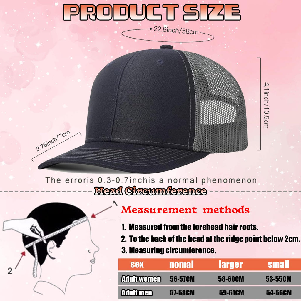Custom Trucker Hat with Text Photo Logo L666