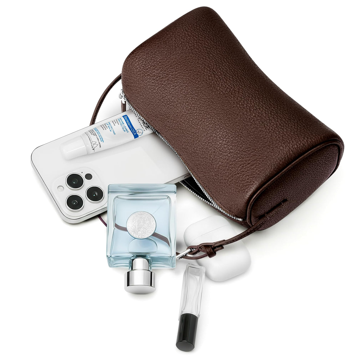 Small Vegan Leather Purse With Adjustable Strap H463