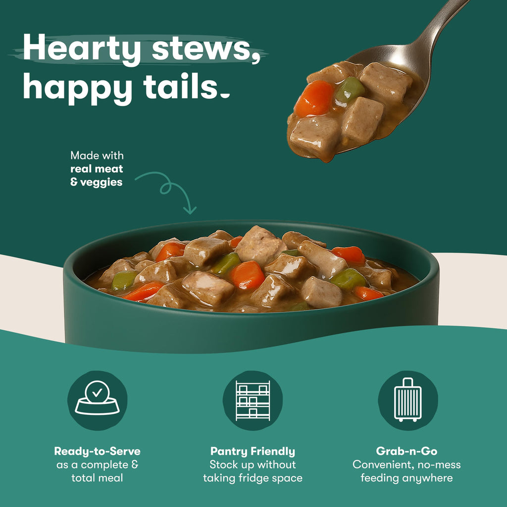 Grain Free Beef & Vegetables Wet Dog Food 12 Pack Z26299
