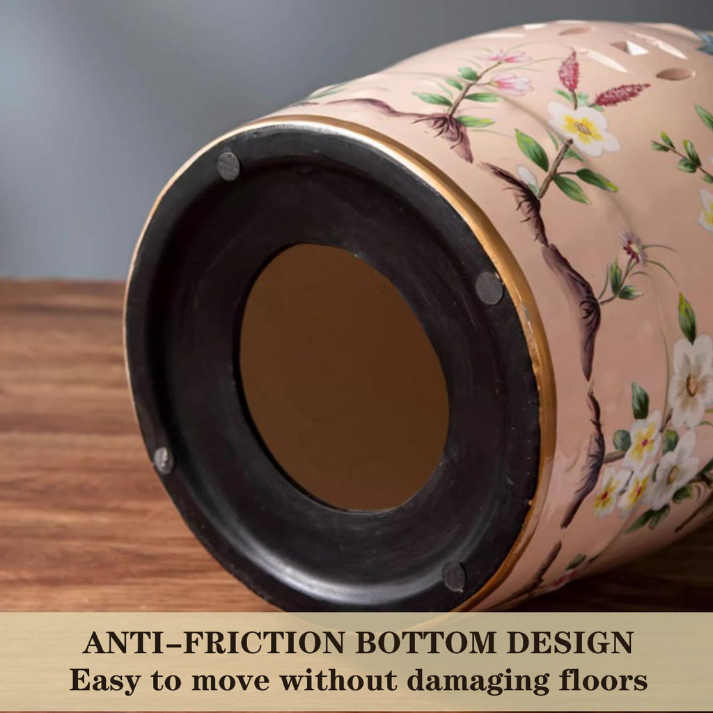 Glazed Ceramic Garden Stool P334