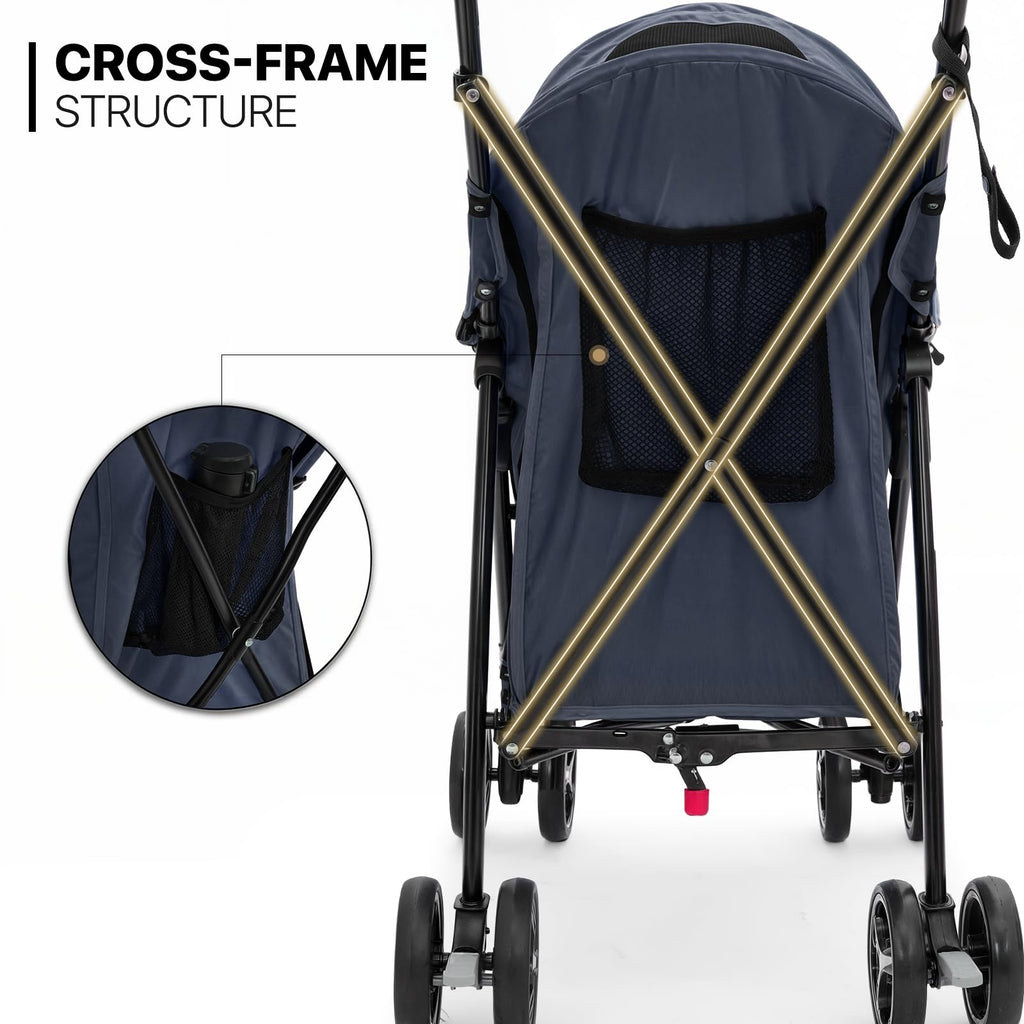 Navy Blue Pet Stroller B727955