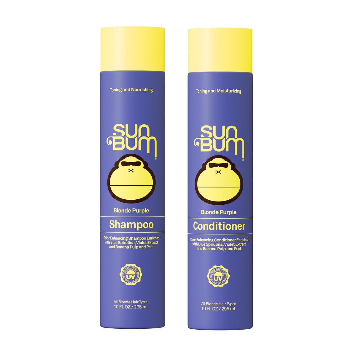Purple Shampoo & Conditioner Bundle 10 oz Each O2133