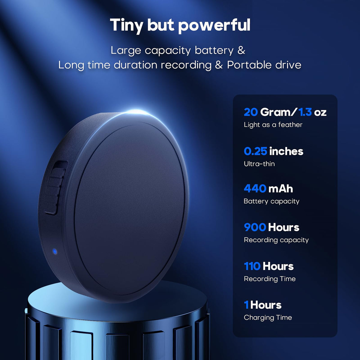 Magnetic Voice Activated Recorder F2004