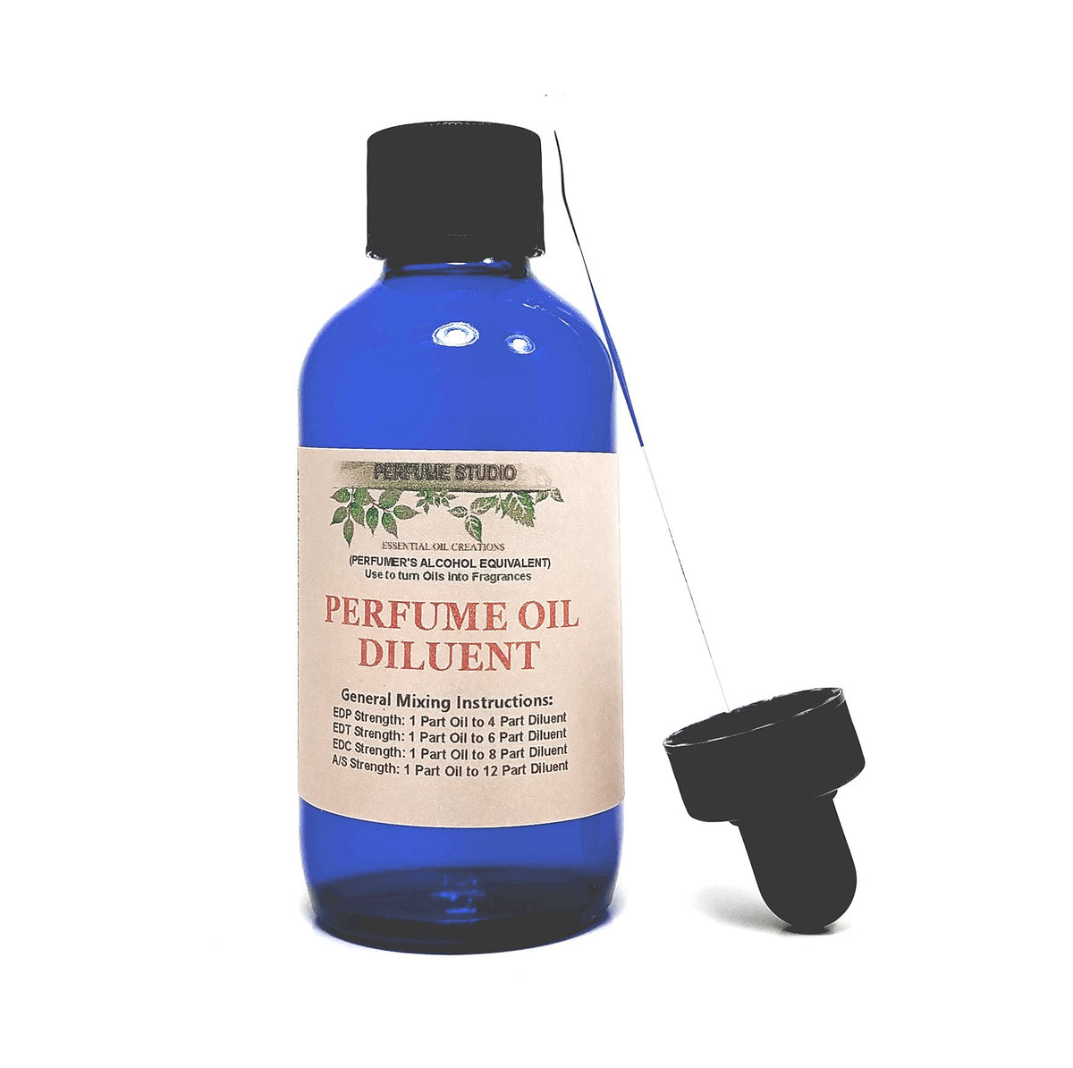 Perfumer's Alcohol Mixing Solvent 4 Oz Dropper Bottle C53805