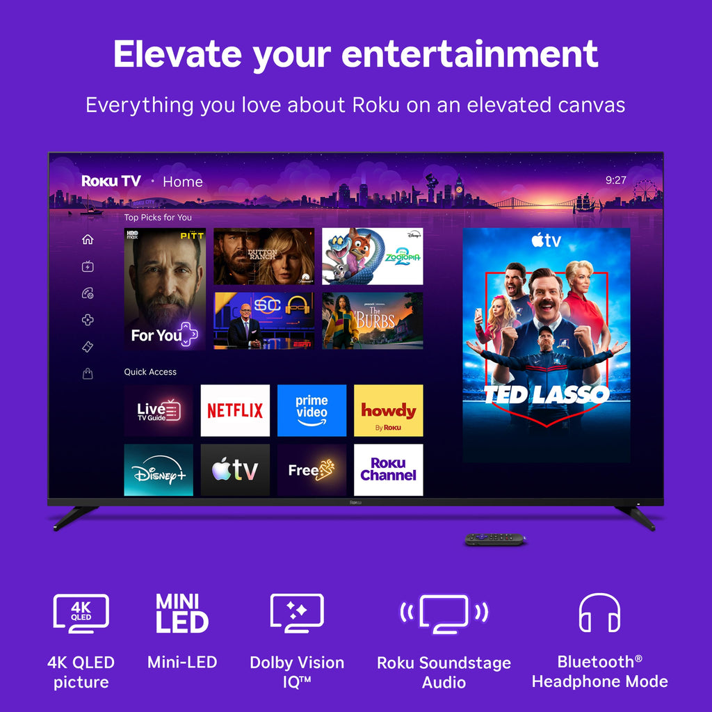 75-Inch 4K QLED Mini-LED Smart TV R561290