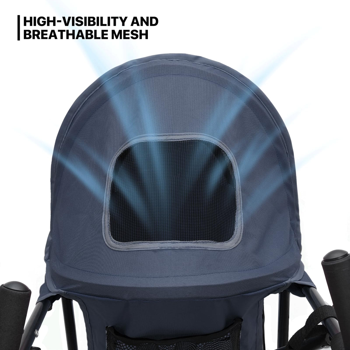 Navy Blue Pet Stroller B727955