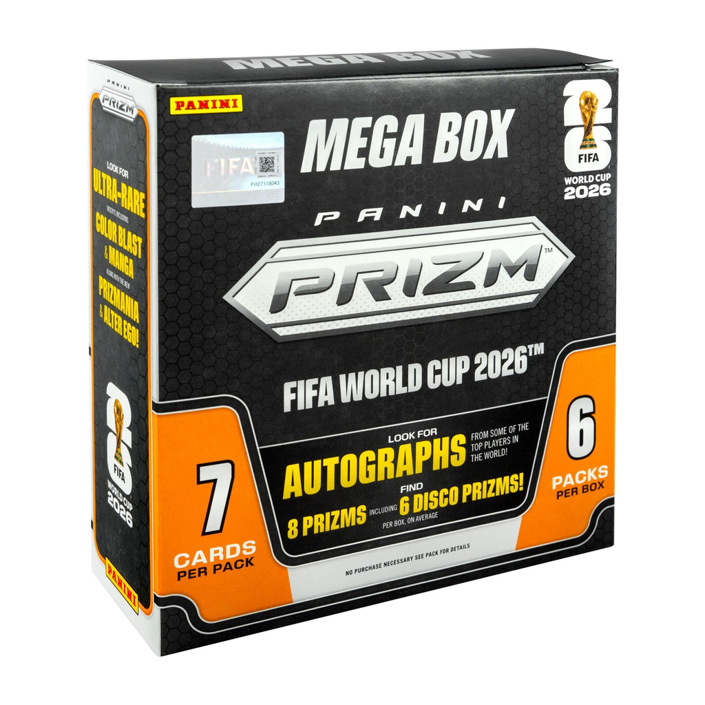 2026 Panini Prizm FIFA World Cup Trading Cards Mega Box T422479