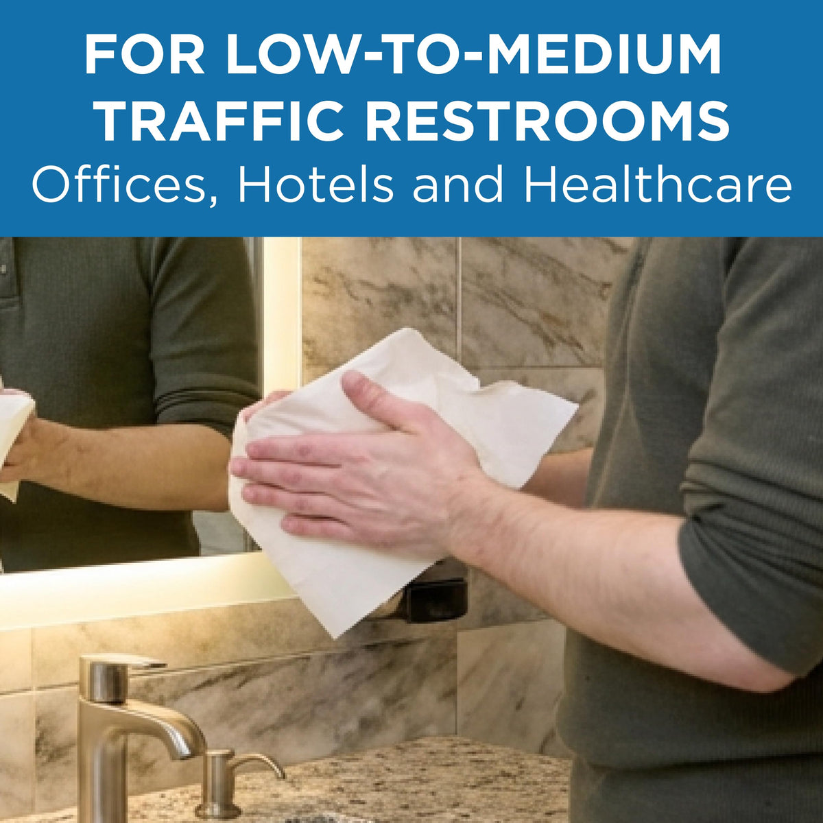 White 2-Ply Multifold Paper Towels G36592