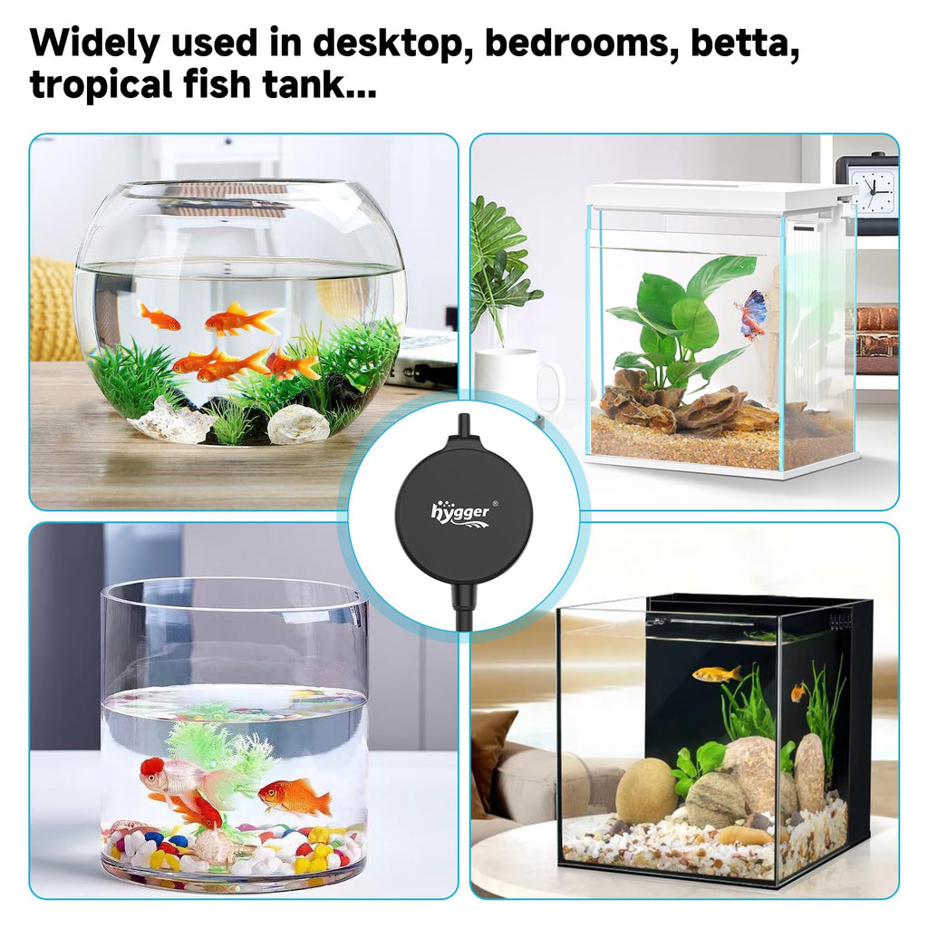 1.5 Watt Mini Aquarium Air Pump with Air Stone Tubing Z608160