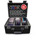 Black 3 Row Graded Card Storage Box with TSA Lock S698949