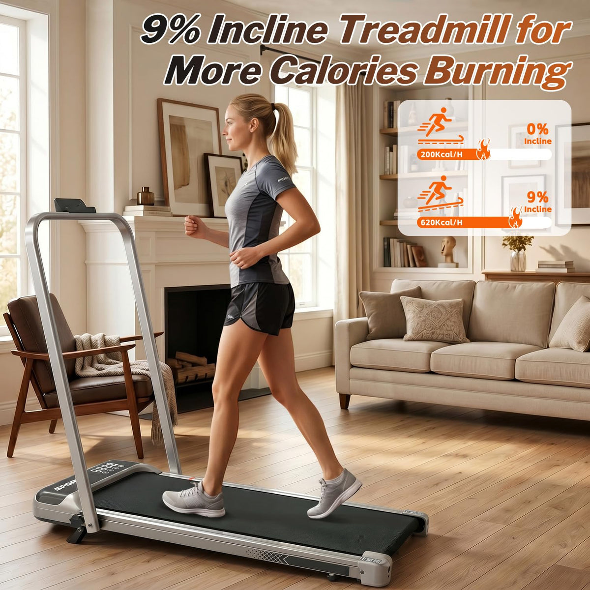 Foldable Treadmill R6164