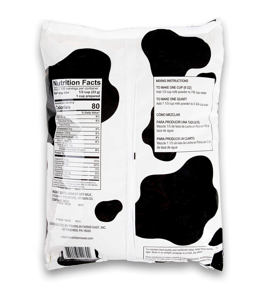 Instant Nonfat Dry Milk 5 Pound Bag R4836