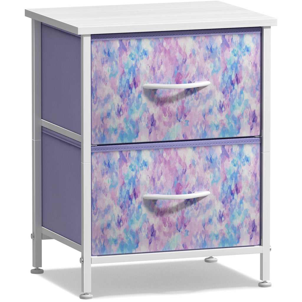 2-Drawer Kids Nightstand N881