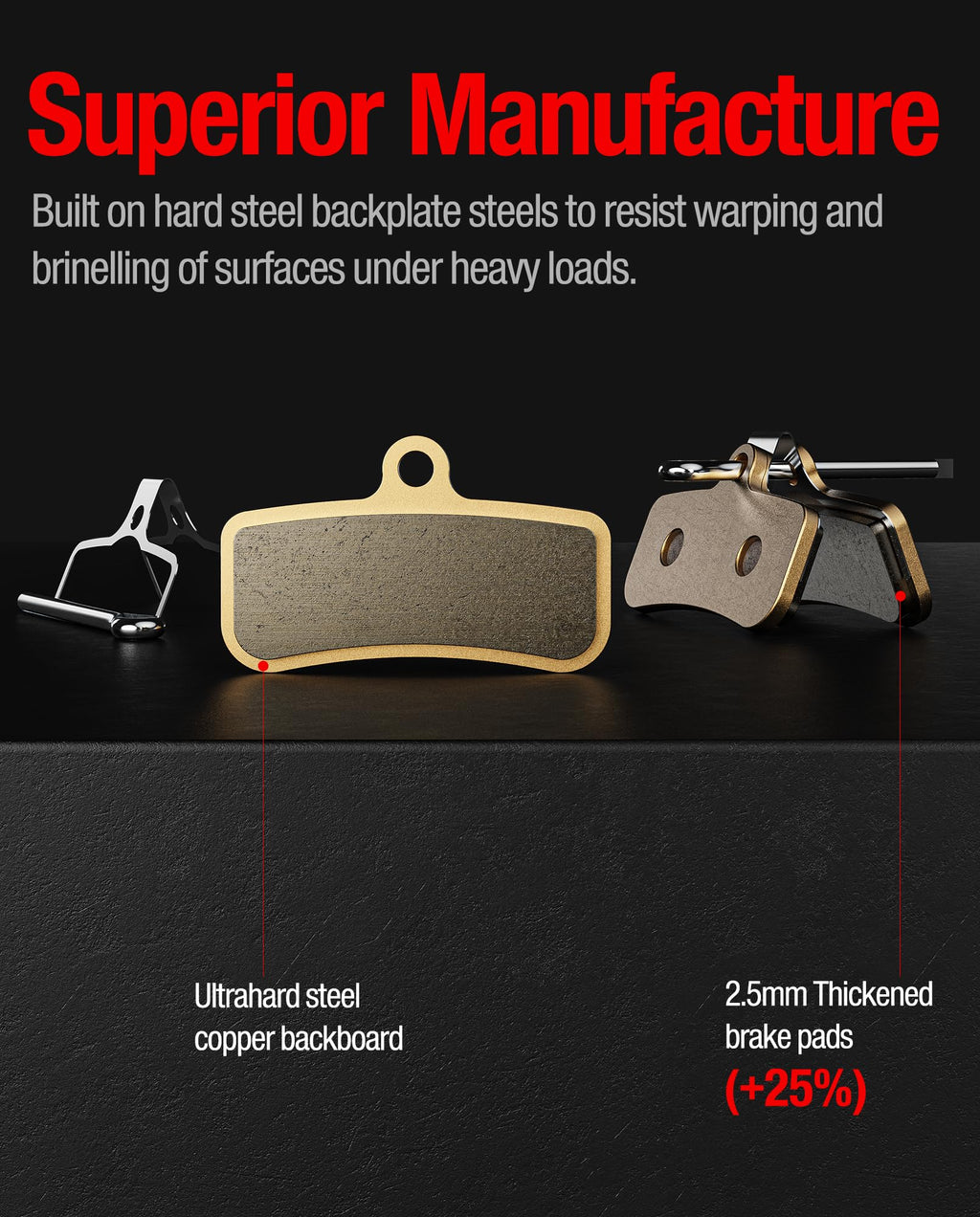 Sintered Disc Brake Pads W2845