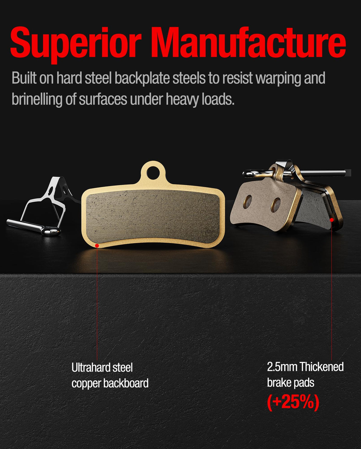 Sintered Disc Brake Pads W2845