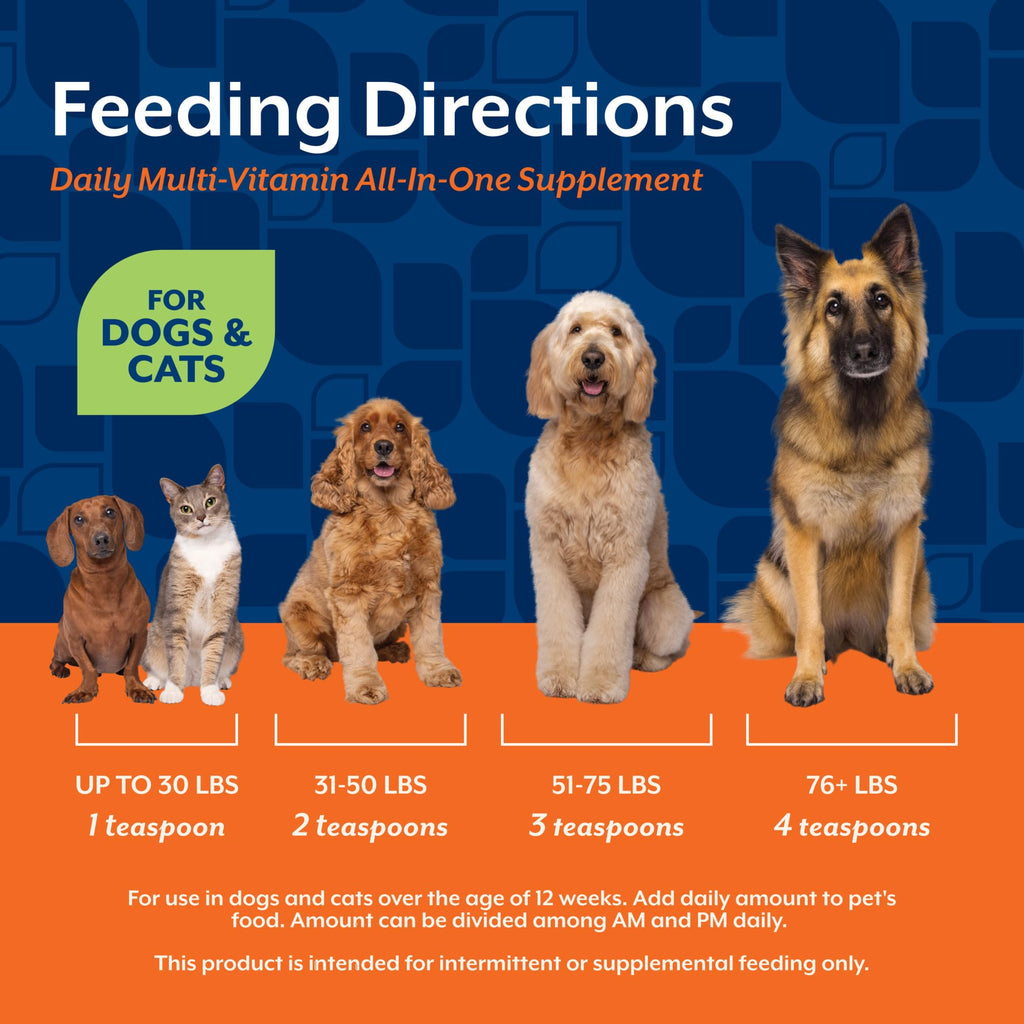 Cat & Dog Daily Multivitamin 13 Oz Powder U4303