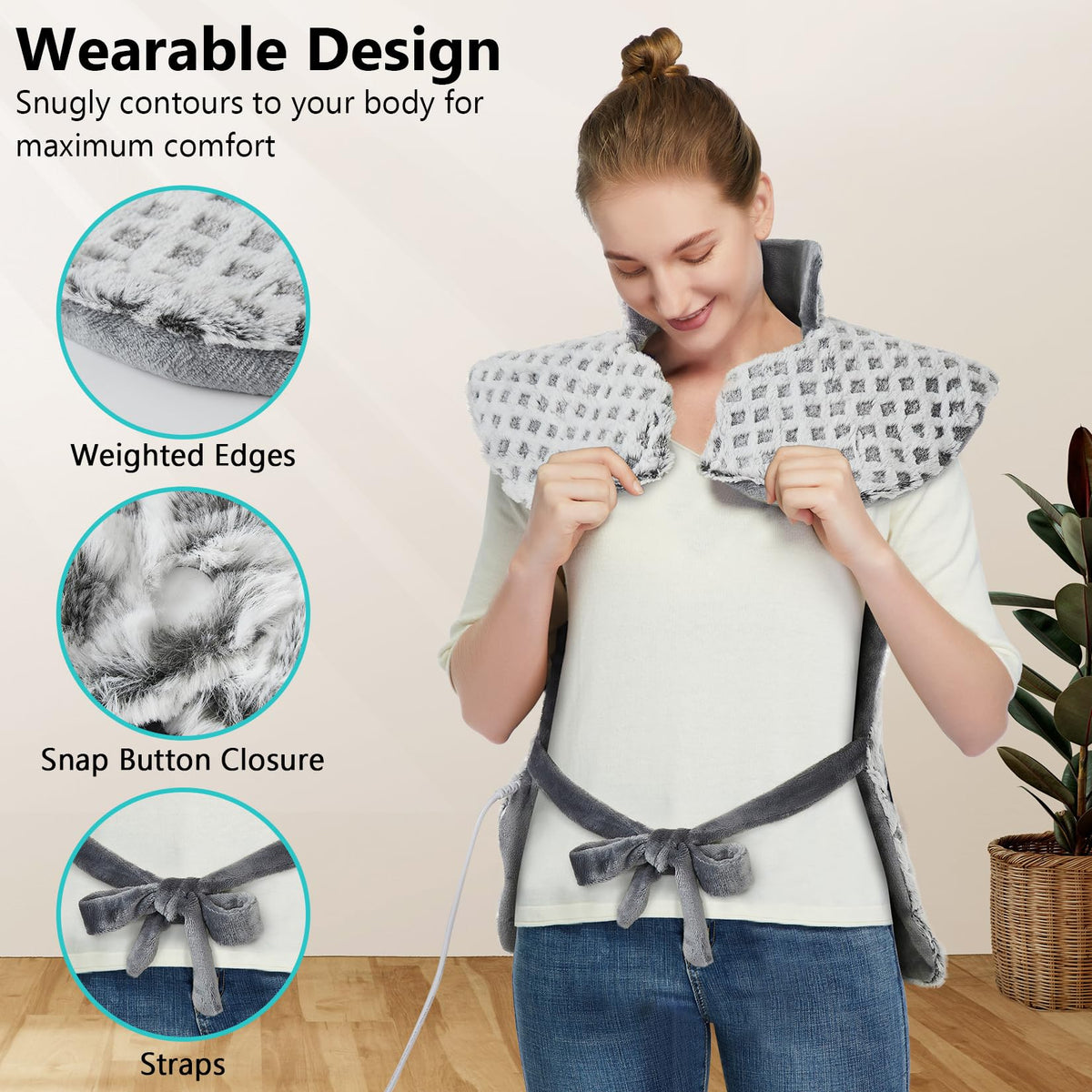 Heating Pad for Back Pain Relief Z95852