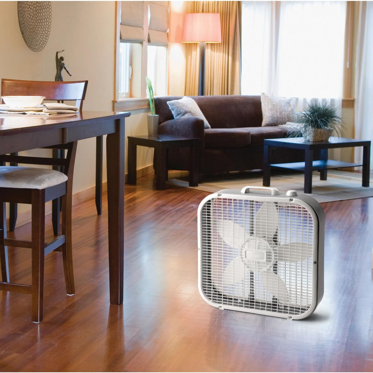 20 Inch 3 Speed White Box Fan K624986