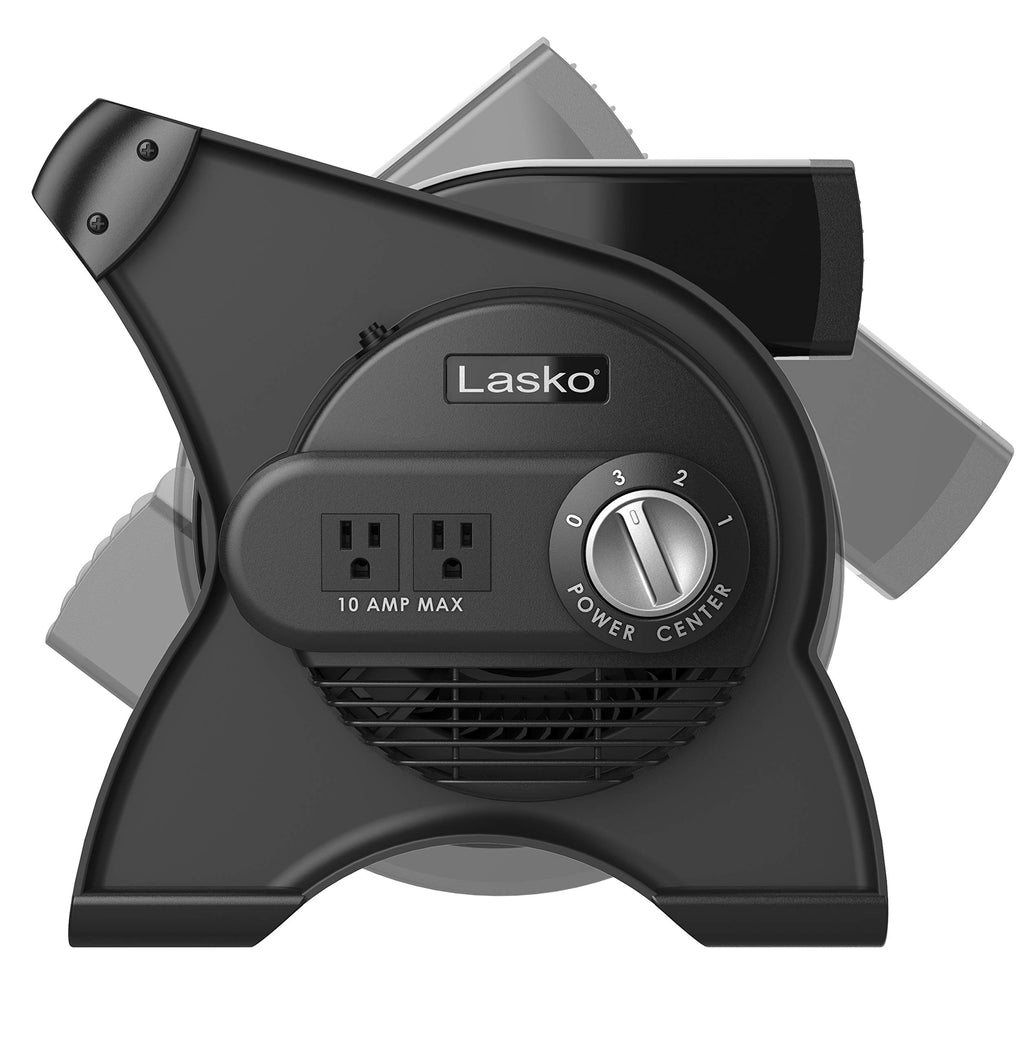 Black 12" Pivoting High Velocity Portable Utility Fan O79863