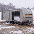 22-24 ft 500D Oxford Waterproof Travel Trailer Cover E917