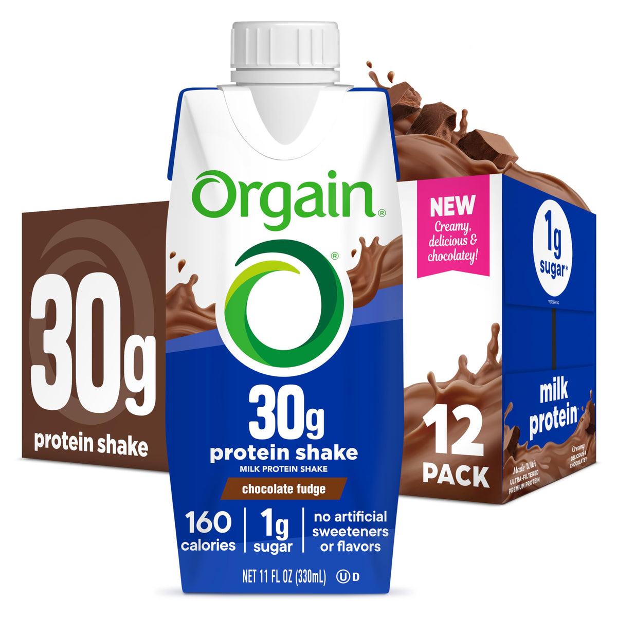 Chocolate High Protein Dairy Shake 11 oz 12pk K846