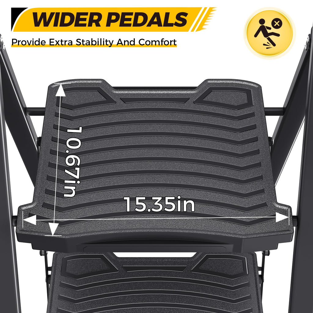 2 Folding Steel Step Ladder with Handrail G942060