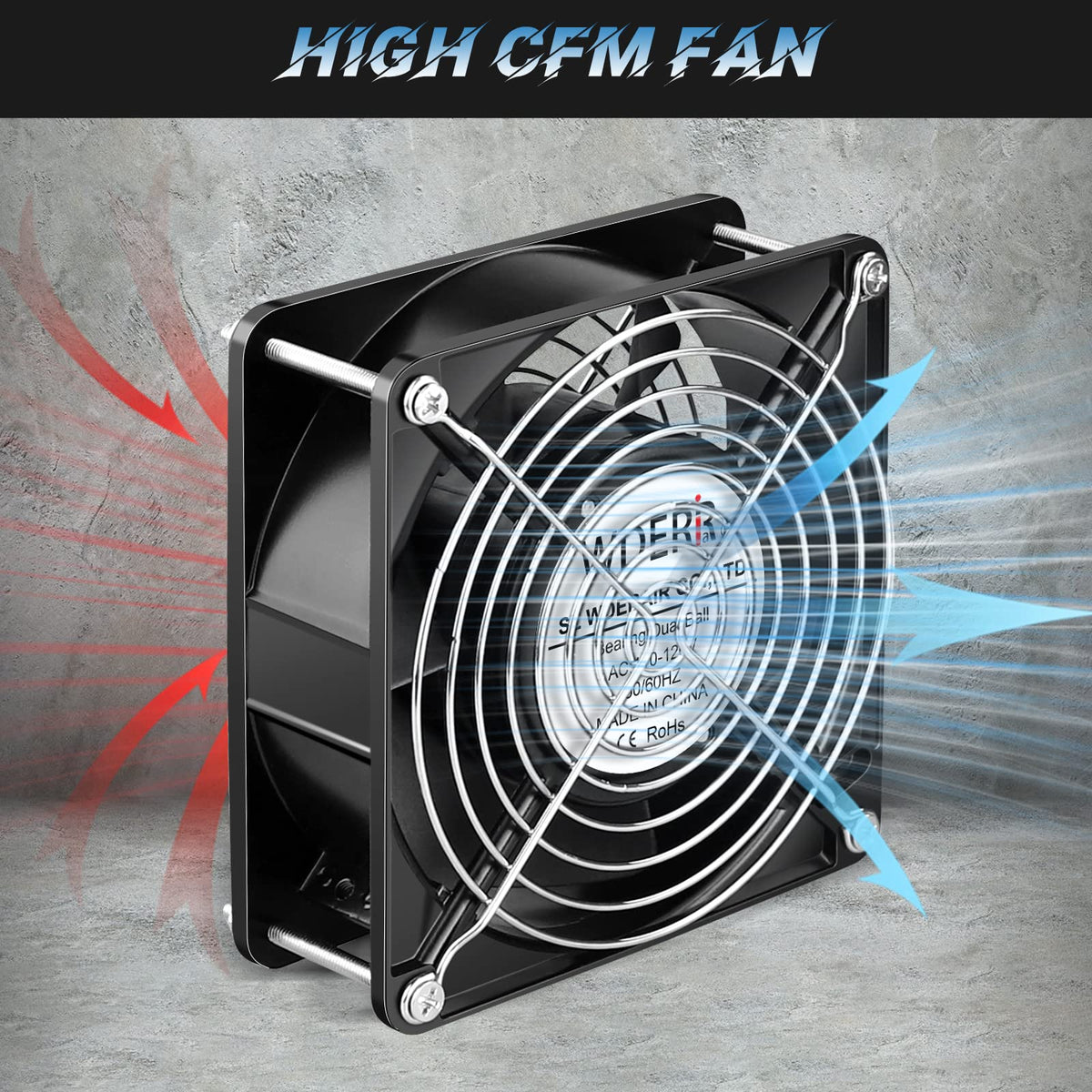 110V 120mm AC Axial Cooling Fan O987