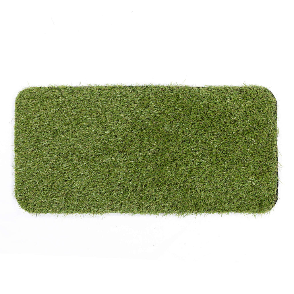 Artificial Grass Puppy Potty Training Pad with Tray 15" x 30" R517433