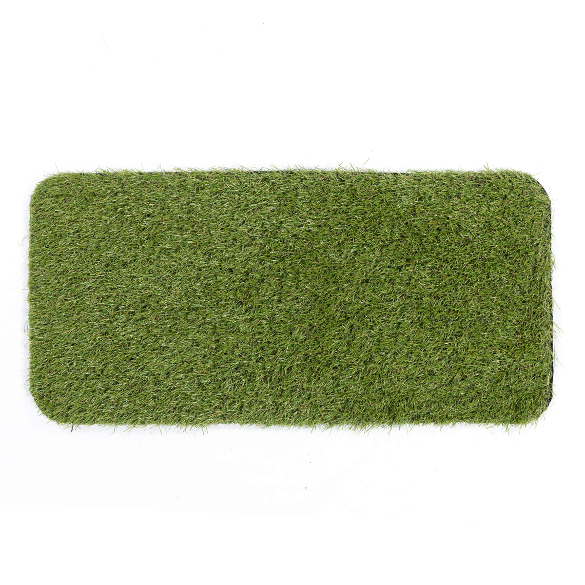 Artificial Grass Puppy Potty Training Pad with Tray 15" x 30" R517433