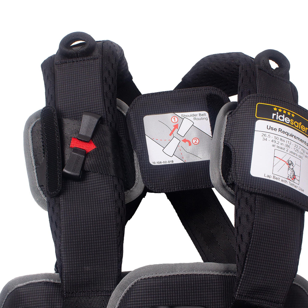 Black Small Lightweight Portable Child Safety Car Seat B2404